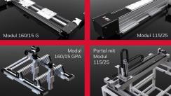 Vridenhet MDV 80: Portalsystem för säker hantering med IEF axlar